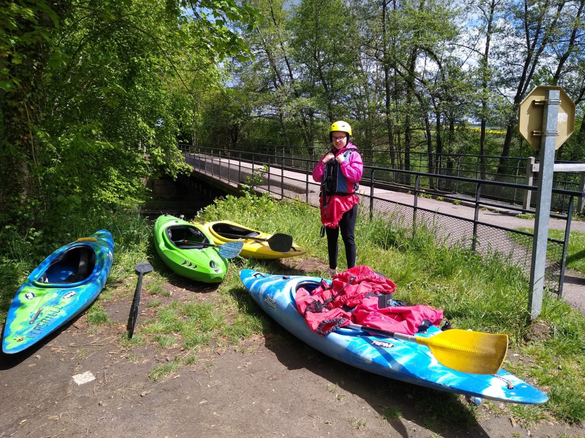 Sortie sur l’Epte le 13 mai 2021 Club de CanoëKayak de Versailles