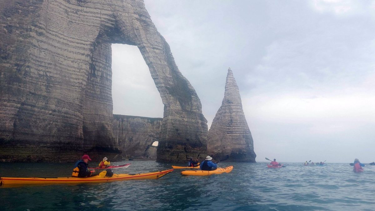 Kayak de mer Yport Etretat, le 22 mai 2022 Club de CanoëKayak de Versailles