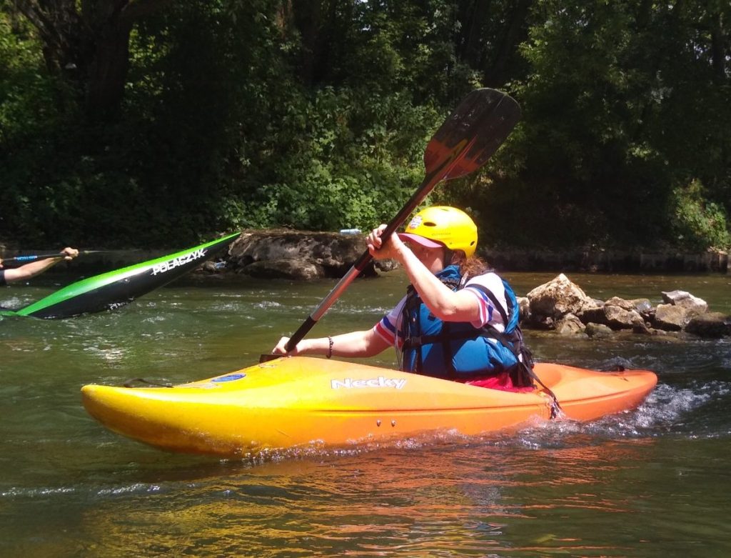Deux kayakistes